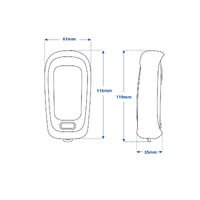 Handheld Radio Remote 8 Button (UpDwn-L-R-Thrst)