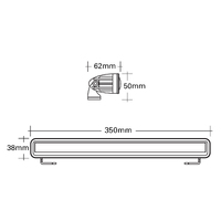 Narva Navigata LED Marine Light Bar 350mm White