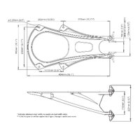 Scanstrut Radar Mast Mount M92722 White