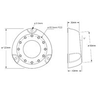 Surface Mount Spacer for Apelo A1 & A2 UW Lights