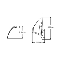 Outboard Motor Hydrofoils 40HP to 250HP