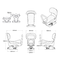 Shockwave S5 Jockey Suspension Seat