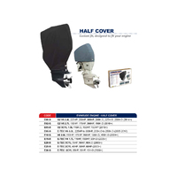 Oceansouth Half Outboard Storage Cover For Evinrude