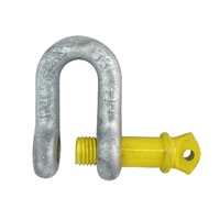 D Shackle Galvanised Steel Load Rated