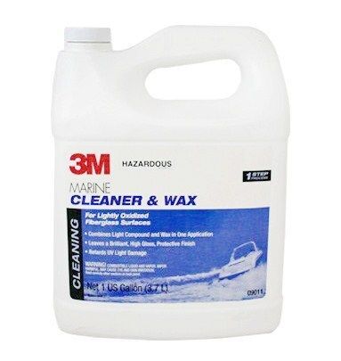 3m Marine Fibreglass Cleaner And Wax