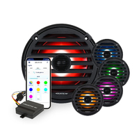 Aquatic AV Bluecube6 Hide Away Stereo & RGB Speakers Bundle