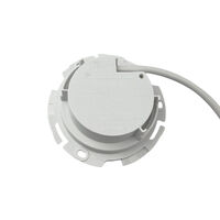 EuroLED95 Downlight White Light with Plastic Rim 12/24v