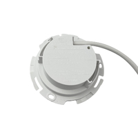 EuroLED95 Downlight Warm White Light with Stainless Steel Rim 12/24v