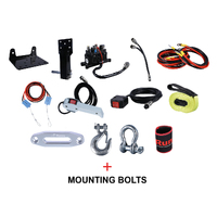 Runva Electric Trailer Winch 4.5X 12V with Synthetic Rope