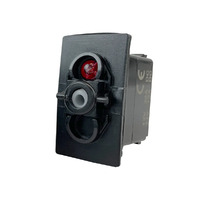 LED Illuminated Sealed Rocker Switches without Actuator Cover (ON)/OFF