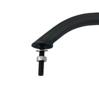 Hand Rail Black Stainless Steel Stud Mount