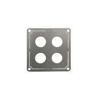 Stainless Steel Switch Panel Faceplates (No Switches)