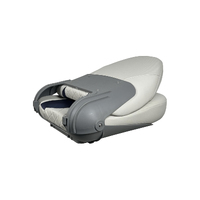 CP48 High Back Folding Helm Seat Dusty Grey / Black