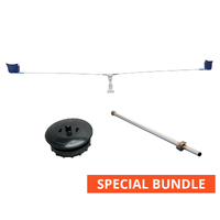 StopGull Air Seagull Deterrent XL 2.35m + Accessory Bundle