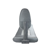 ST95 Double Flip-Back Boat Seat Dark Grey/Light Grey Carbon