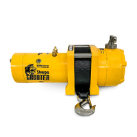 Sherpa Heavy Duty Grunter Boat Trailer Winch 9000kg 12V or 24V