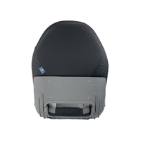 CP48 High Back Folding Helm Seat Dusty Grey / Black