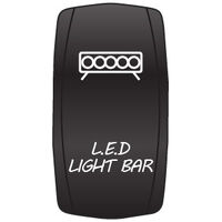 Rocker Switch Actuator Cover LED Light Bar