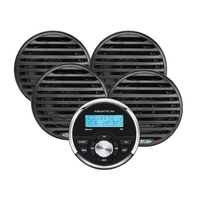 Aquatic AV GP1 Gauge Stereo & Speakers Bundle