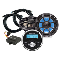 Aquatic AV GP1 Gauge Stereo & RGB Speakers Bundle