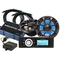 Aquatic AV MP6 Stereo, Amplifier & RGB Speakers Bundle