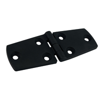 Hinge Black Stainless Steel 100x38mm