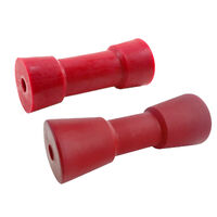 Sydney Keel Rollers Soft Red Polyurethane